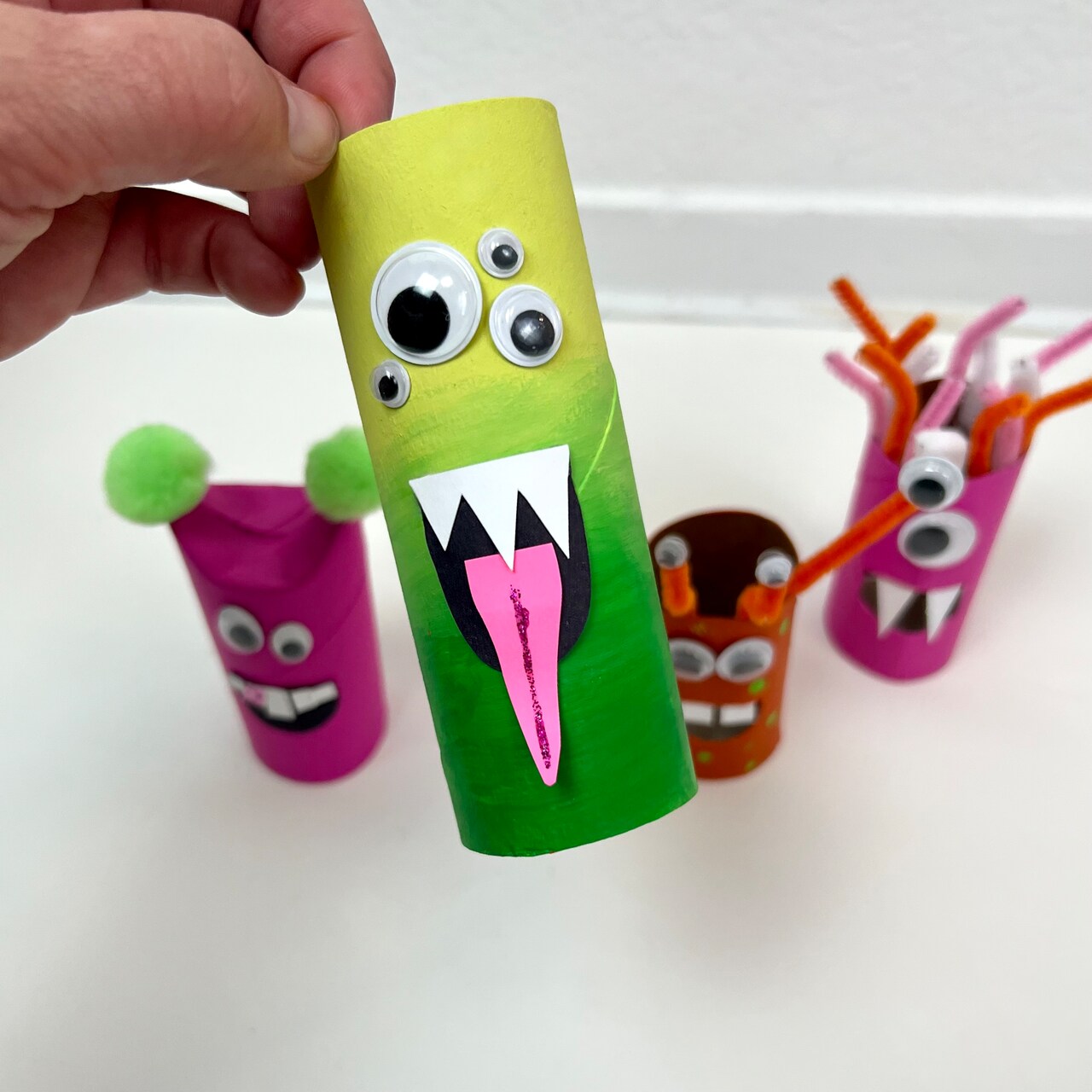 Kids Club: Paper Tube Monsters